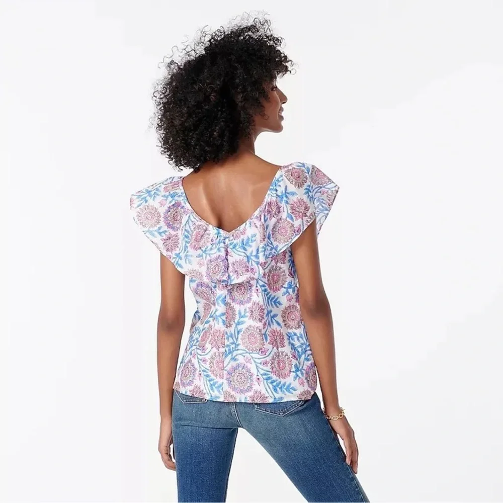 J. Crew crew ruffle